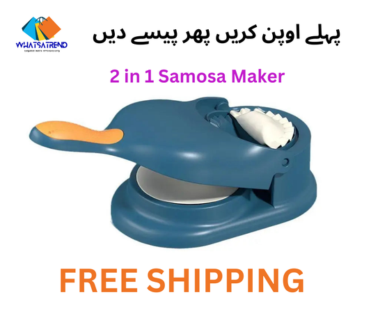 2 In1 Dumpling Samosa Maker Kit Wrapper Presser-Dough Molder Machine Kitchen Gadgets