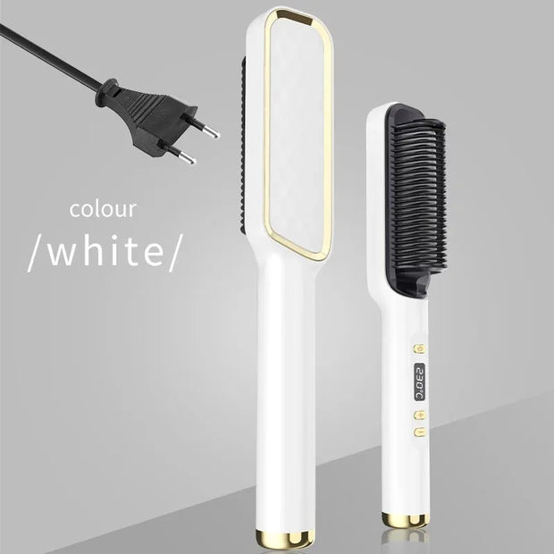 Electric Hot Comb Multifunctional Straight Hair Straightener