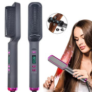 Electric Hot Comb Multifunctional Straight Hair Straightener