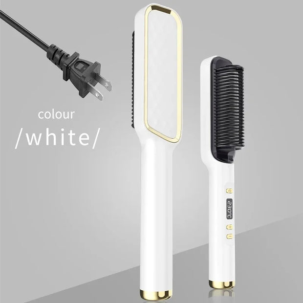 Electric Hot Comb Multifunctional Straight Hair Straightener