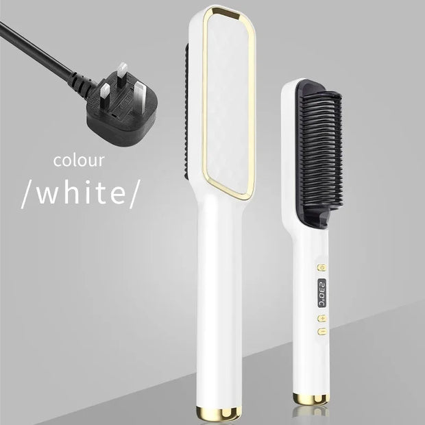 Electric Hot Comb Multifunctional Straight Hair Straightener