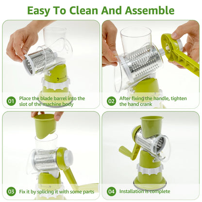 3 in 1 Vegetable Cutter + Free 2 in 1 Samosa Maker