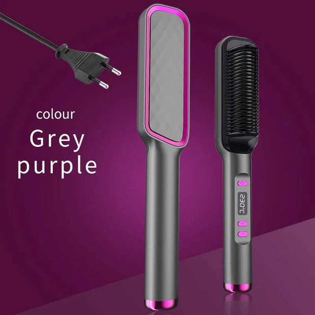 Electric Hot Comb Multifunctional Straight Hair Straightener