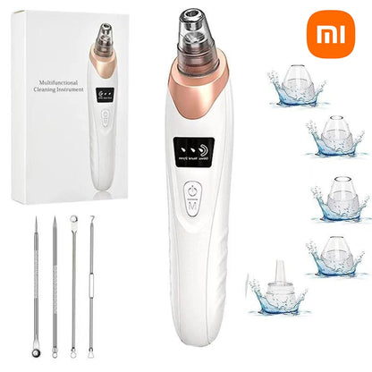 Xiaomi Blackhead Remover Vacuum Suction USB Rechargeable Facial Pore Cleaner Comedone Spot Acne Pimple Black Head Extractor Care