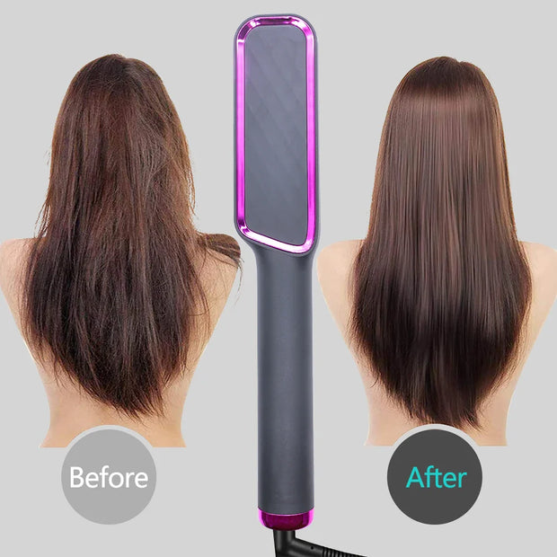 Electric Hot Comb Multifunctional Straight Hair Straightener