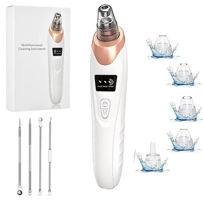 Xiaomi Blackhead Remover Vacuum Suction USB Rechargeable Facial Pore Cleaner Comedone Spot Acne Pimple Black Head Extractor Care