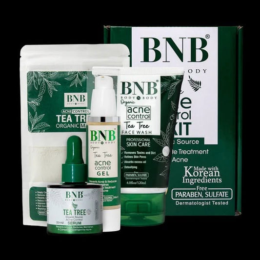 BNB Acne Control Kit | Tea Tree Acne Control Kit | Organic Source Facial Kit